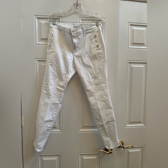 J Brand Zion White Jeans Size 30 - Picture 2 of 4
